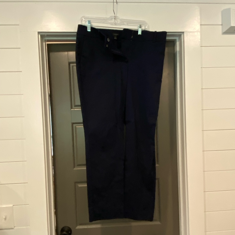 Navy Blue Ann Taylor Suit Pants